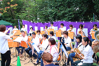 福岡中央高校｜グラスバンド演奏会｜平尾八幡宮奉納秋祭り｜ひらぐらフェスティバル