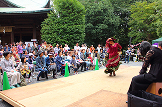 フラメンコ演舞｜平尾八幡宮奉納秋祭り｜ひらぐらフェスティバル